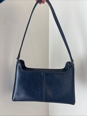 Liz Claiborne Navy Shoulder Bag
